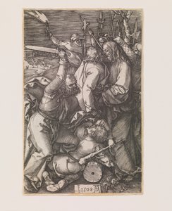 Krisztus árulása, a „Bevésett szenvedély” sorozatból alkotó: Albrecht Dürer
