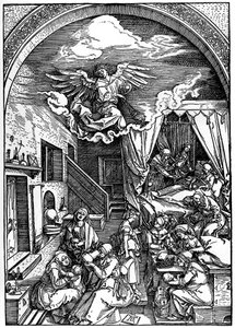 A Szűz születése, 1502-1505, 1936 alkotó: Albrecht Dürer