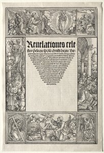 Határ – Krisztus keresztségével alkotó: Albrecht Dürer