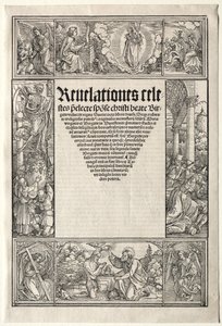 Határ – Krisztus keresztségével. alkotó: Albrecht Dürer