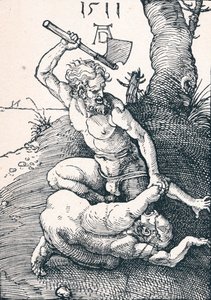 Káin megölte Ábelt, 1511 1906 alkotó: Albrecht Dürer