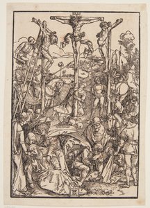 Kálvária (szerény fametszet) alkotó: Albrecht Dürer