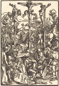 Kálvária a három kereszttel alkotó: Albrecht Dürer