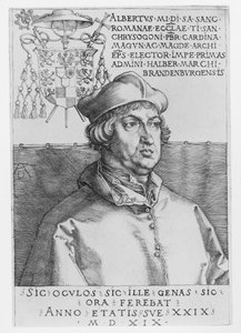 Albrecht brandenburgi bíboros alkotó: Albrecht Dürer
