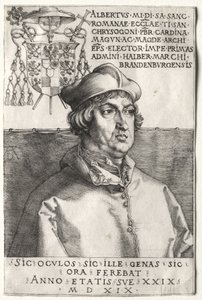 Albrecht brandenburgi bíboros – A kis tábla alkotó: Albrecht Dürer