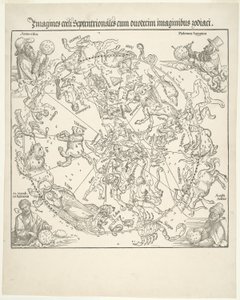 Az északi égbolt égi térképe alkotó: Albrecht Dürer