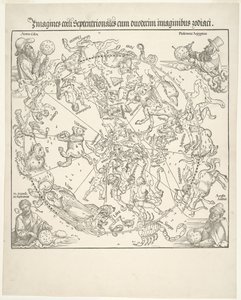 Az északi égbolt égi térképe alkotó: Albrecht Dürer