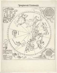 A déli égbolt égi térképe (Imagines coeli meridionalis) alkotó: Albrecht Dürer