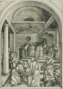 Krisztus az orvosok között, A Szűz életéből alkotó: Albrecht Dürer
