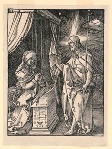 Krisztus megjelenése az anyjának alkotó: Albrecht Dürer