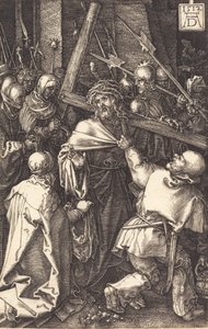 A keresztet hordozó Krisztus, 1512. alkotó: Albrecht Dürer