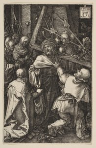 Krisztus viszi a keresztet, a „Passió”-ból alkotó: Albrecht Dürer