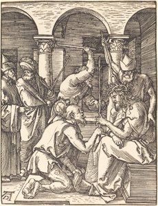 A tövissel megkoronázott Krisztus alkotó: Albrecht Dürer