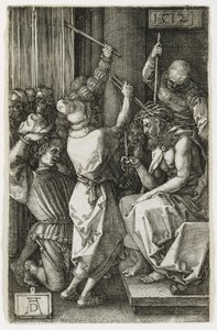 Krisztus tövissel megkoronázva alkotó: Albrecht Dürer