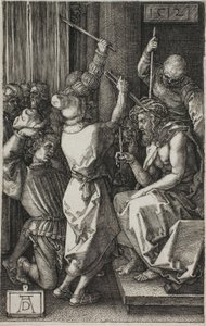 A tövisekkel koronázott Krisztus, A vésett szenvedélyből alkotó: Albrecht Dürer
