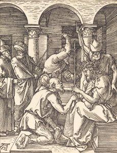 A tövisekkel koronázott Krisztus, valószínűleg c. 15091510. alkotó: Albrecht Dürer