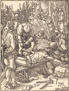 A keresztre szegezett Krisztus alkotó: Albrecht Dürer