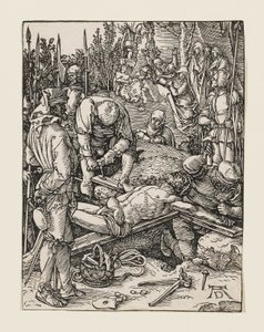 A keresztre feszített Krisztus alkotó: Albrecht Dürer