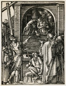 Krisztus bemutatása a népnek alkotó: Albrecht Dürer