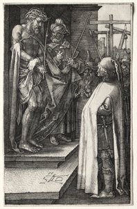 Krisztus megmutatva a népnek alkotó: Albrecht Dürer