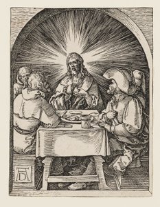 Krisztus Emmausban alkotó: Albrecht Dürer