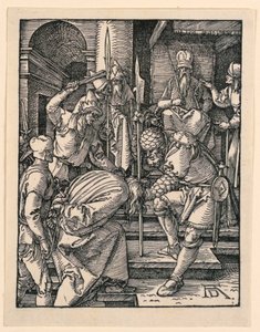 Krisztus Annas előtt, A kis szenvedély sorozatból alkotó: Albrecht Dürer
