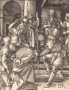 Krisztus Anna előtt, valószínűleg c. 15091510. alkotó: Albrecht Dürer