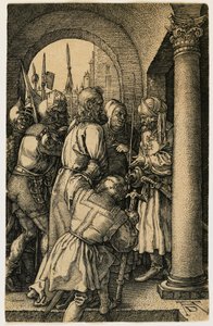 Krisztus Pilátus előtt alkotó: Albrecht Dürer