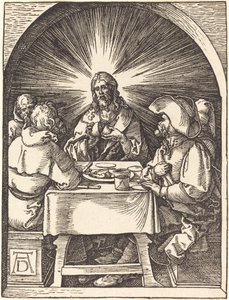 Krisztus Emmausban alkotó: Albrecht Dürer
