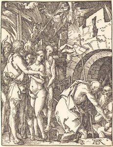 Krisztus Limbóban alkotó: Albrecht Dürer