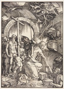 Krisztus Limbóban alkotó: Albrecht Dürer
