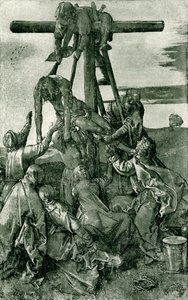 Krisztust levették a keresztről alkotó: Albrecht Dürer