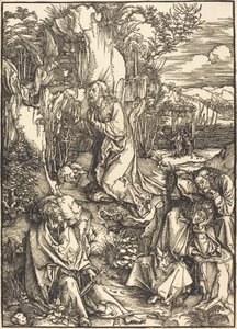 Krisztus az Olajfák hegyén alkotó: Albrecht Dürer