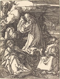 Krisztus az Olajfák hegyén alkotó: Albrecht Dürer