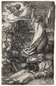 Krisztus az Olajfák hegyén alkotó: Albrecht Dürer