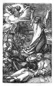 Krisztus az Olajfák hegyén alkotó: Albrecht Dürer