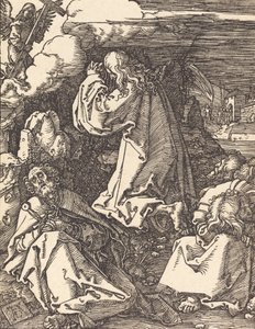 Krisztus az Olajfák hegyén, valószínűleg c. 15091510. alkotó: Albrecht Dürer