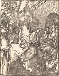 Krisztus belépése Jeruzsálembe alkotó: Albrecht Dürer