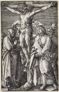 Keresztre feszített Krisztus alkotó: Albrecht Dürer