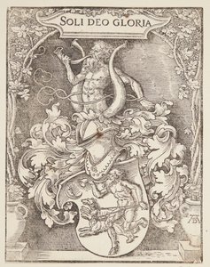 Johann Tscherte címere alkotó: Albrecht Dürer