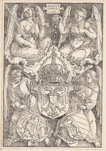 A Birodalom és Nürnberg városának címere alkotó: Albrecht Dürer