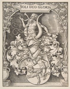Johann Tscherte címere.n.d. alkotó: Albrecht Dürer