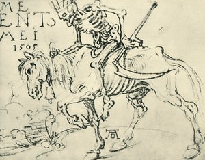 Halállovaglás, 1505, 1943. alkotó: Albrecht Dürer
