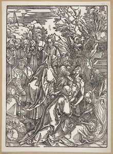 Krisztus letétele alkotó: Albrecht Dürer