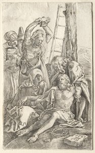 Leszállás a keresztről alkotó: Albrecht Dürer
