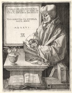 Rotterdami Desiderius Erasmus, 1526. alkotó: Albrecht Dürer