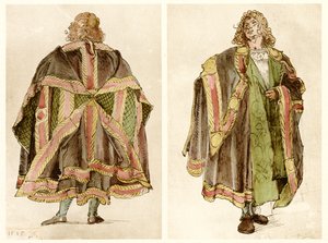 Császári udvari jelmezek tervei alkotó: Albrecht Dürer