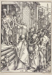 Ecce Homo – Krisztus bemutatása alkotó: Albrecht Dürer