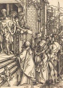 Íme az ember, c. 14981499. alkotó: Albrecht Dürer