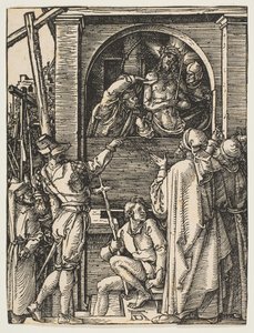 Ecco Homo, A kis szenvedélyből, kb. 1509. alkotó: Albrecht Dürer